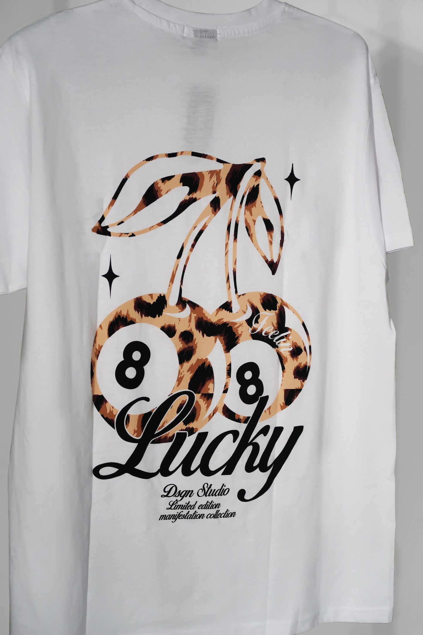 Lucky Animal Print Graphic tee