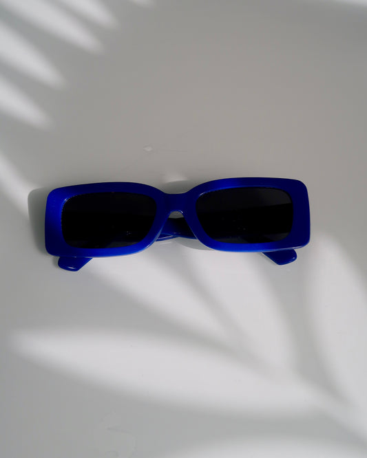 Blue Square Sunglasses