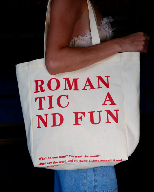 Romantic and Fun Tote Bag