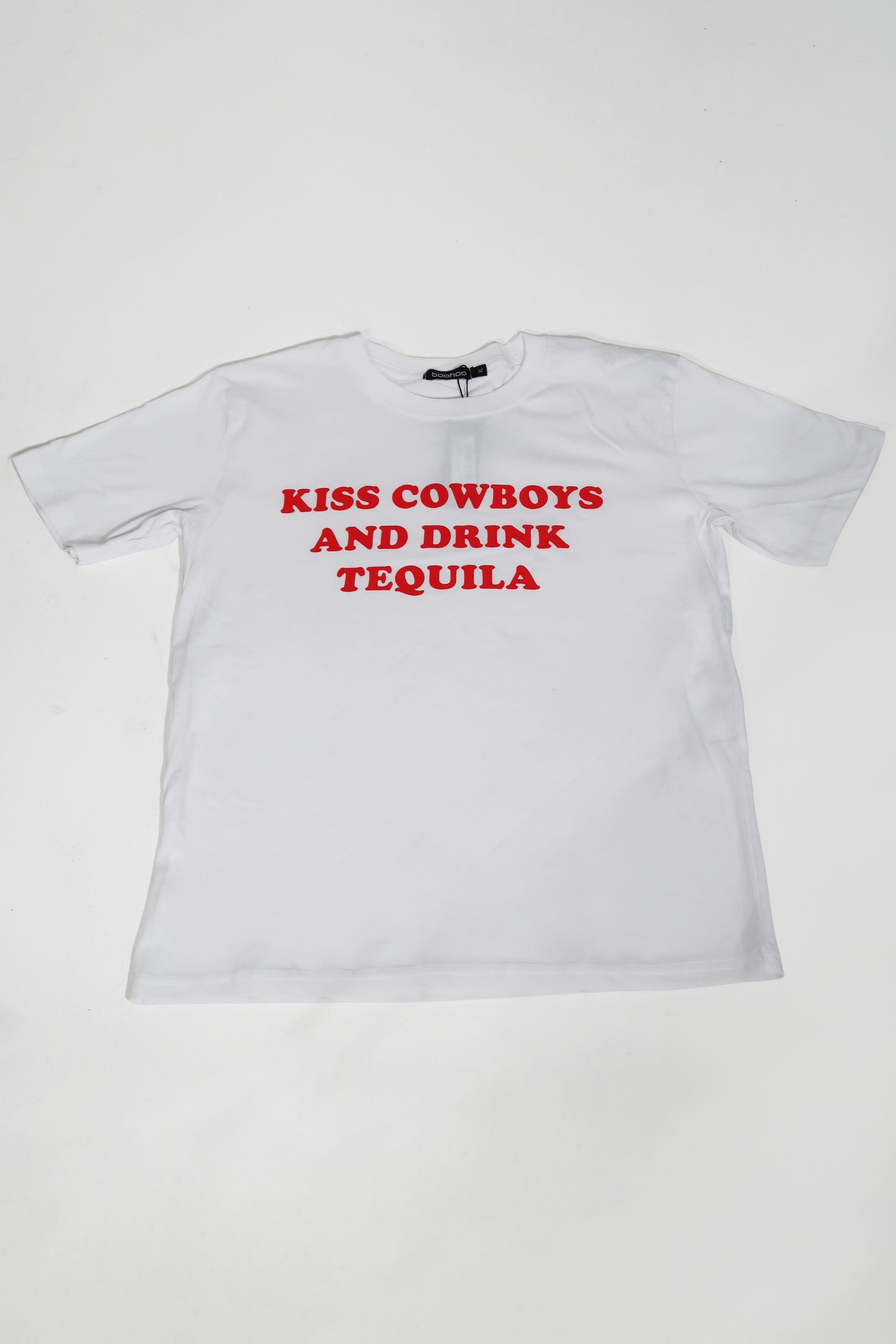 "Kiss Cowboys and Drink Tequila" Baby Tee