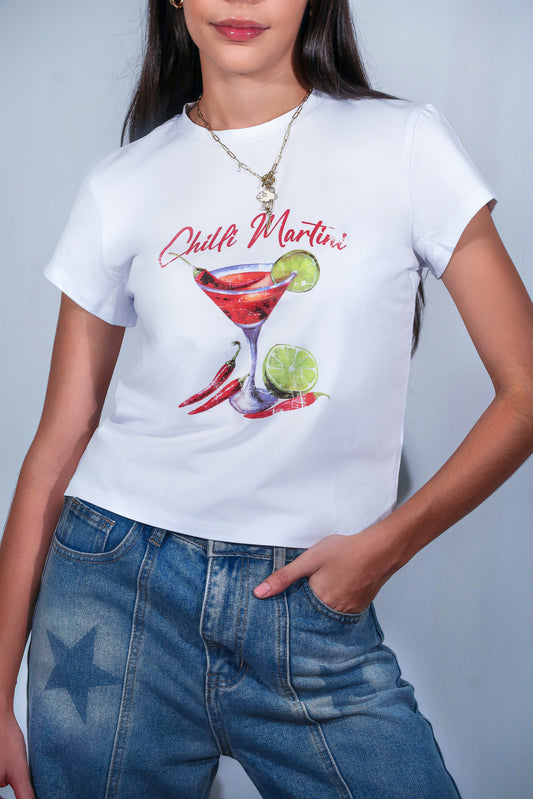 Chili Martini Baby Tee