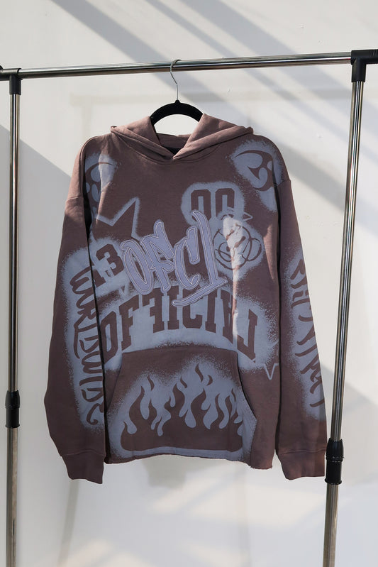 Graffiti Print Hoodie