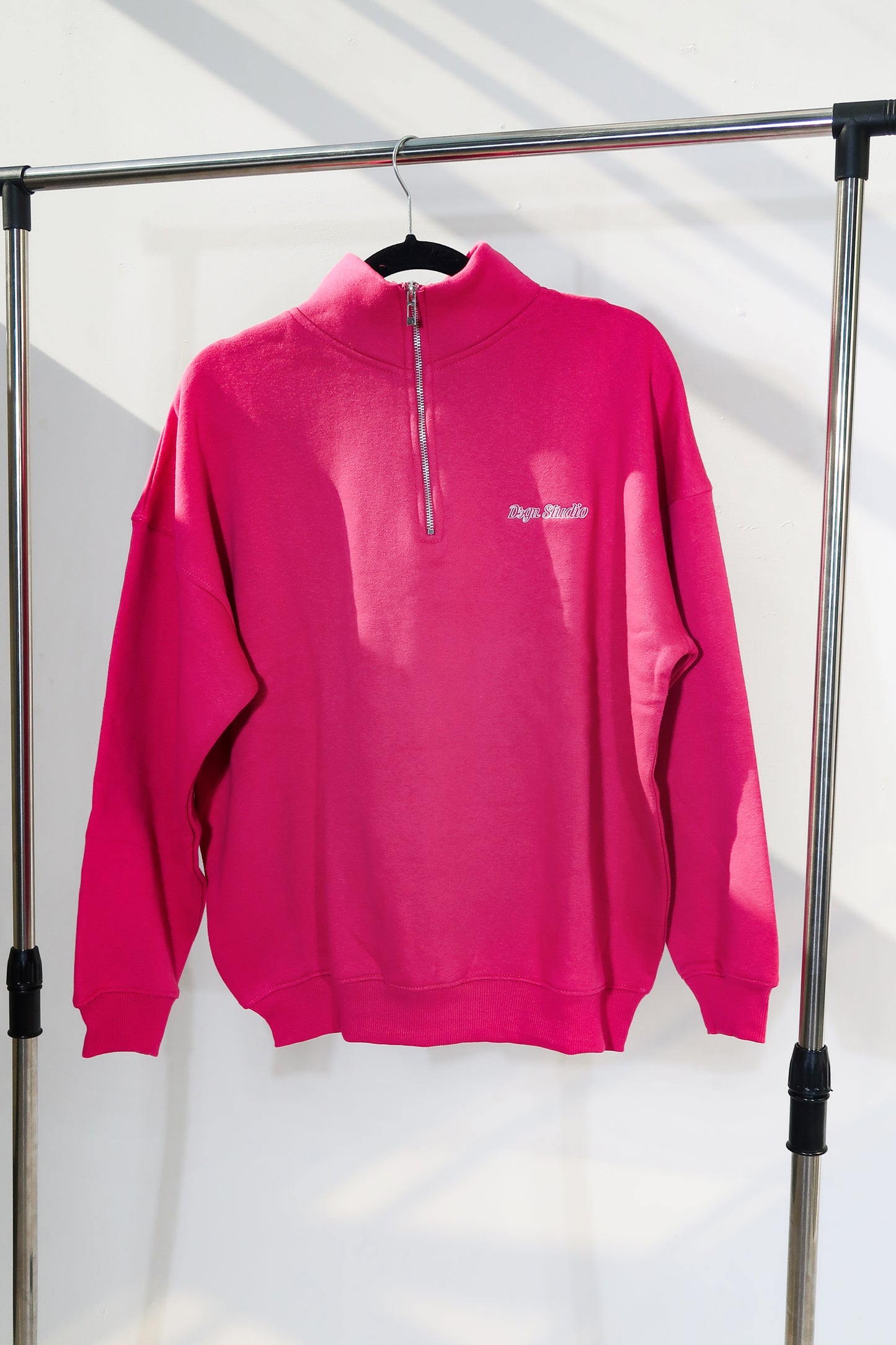 Half Zip Sporty Sweatshirt